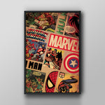 vintage avengers poster